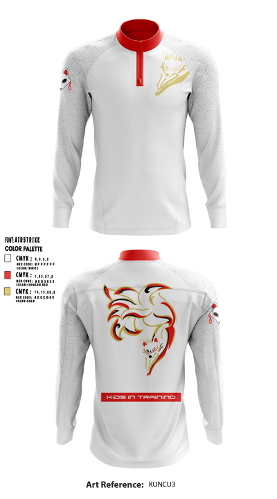 KIT Taekwondo 25012560 Quarter Zip Jacket - 4