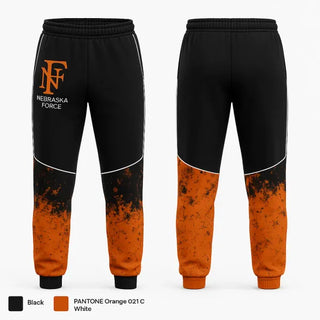 Sweatpants, Nebraska Force, Softball, Teamtime, Team time, sublimation, custom sports apparel, team uniforms, spirit wear, spiritwear, sports uniforms, custom shirts, team store, custom team store, fundraiser sports, apparel fundraiser