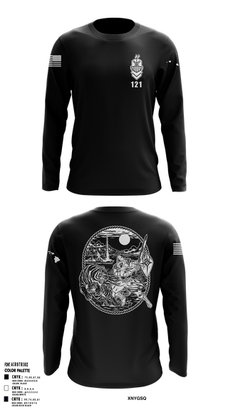 Long Sleeve Performance Shirt, USS FRANK E PETERSEN JR, Navy, Teamtime, Team time, sublimation, custom sports apparel, team uniforms, spirit wear, spiritwear, sports uniforms, custom shirts, team store, custom team store, fundraiser sports, apparel fundraiser