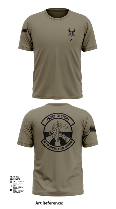 612 Combat Plans Division 33467632 Short Sleeve Performance Shirt - 101