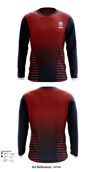 Connecticut Basketball Conference 49406081 Long Sleeve Performance Shirt - 5