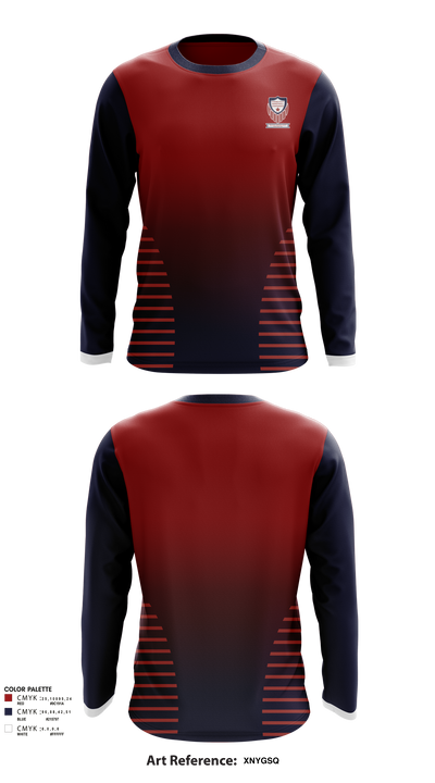 Connecticut Basketball Conference 49406081 Long Sleeve Performance Shirt - 5