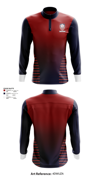 Connecticut Basketball Conference 49406081 Quarter Zip Jacket - 7