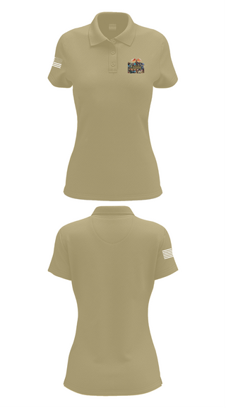 Womens Short Sleeve Performance Polo, USA Dwight d eisenhower, , Teamtime, Team time, sublimation, custom sports apparel, team uniforms, spirit wear, spiritwear, sports uniforms, custom shirts, team store, custom team store, fundraiser sports, apparel fundraiser