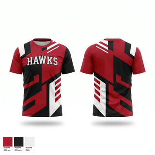 Short Sleeve Performance Shirt, HAWKS, Baseball, Teamtime, Team time, sublimation, custom sports apparel, team uniforms, spirit wear, spiritwear, sports uniforms, custom shirts, team store, custom team store, fundraiser sports, apparel fundraiser