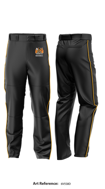 Montgomery Hornets 3546927 Baseball Pants - 1