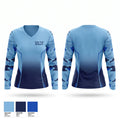 Echo Trail Wolfpack Women's Long Sleeve V-neck Shirt - 1
