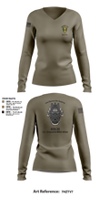319th IEW Women's Long Sleeve V-neck Shirt - 4