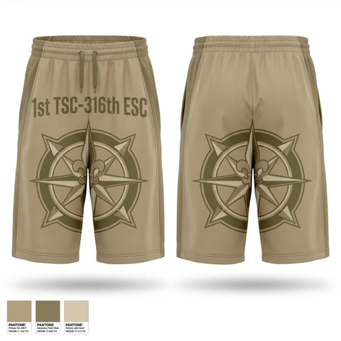 Athletic Shorts With Pockets, 1st TSC/316th ESC, Army, Teamtime, Team time, sublimation, custom sports apparel, team uniforms, spirit wear, spiritwear, sports uniforms, custom shirts, team store, custom team store, fundraiser sports, apparel fundraiser