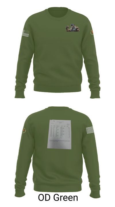 AFJROTC MS-081 DRONE TEAM 88778530 Crew Neck Sweatshirt - 45