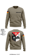 Military Police Crew Neck Sweatshirt - 1