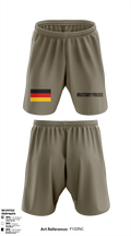 Military Police Athletic Shorts With Pockets - 1