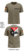 Military Police Old School Cotton Feel Shirt - 1