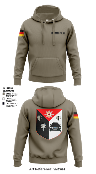 Military Police Hoodie - 1