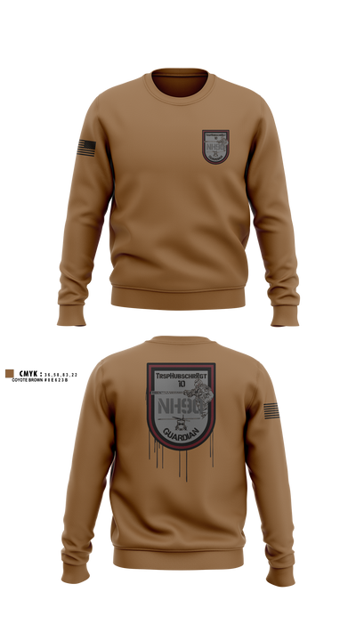 TrspHubschrRgt 10 Crew Neck Sweatshirt - 1