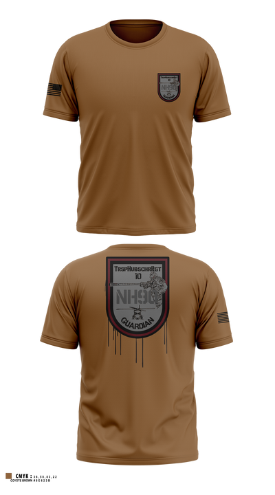TrspHubschrRgt 10 Old School Cotton Feel Shirt - 1