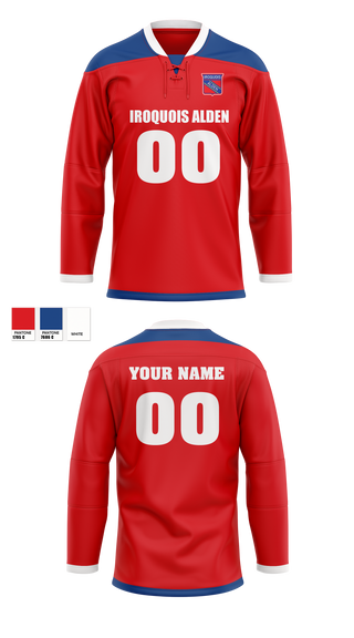 Iroquois Alden Ice Hockey 10596841 Hockey Jersey - 1