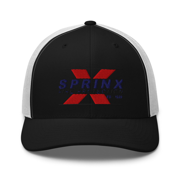 SPRINX FIRE PROTECTION 22334846 Retro Trucker Hat | Yupoong 6606