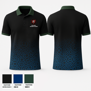 Day Patrol Division A-Platoon Short Sleeve Performance Polo - 1