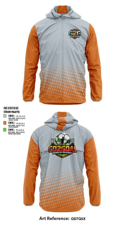 Go2Goal 64891123 Windbreaker - 1