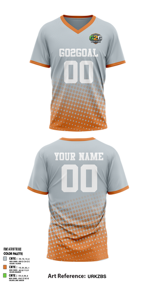 Go2Goal 64891123 Mens Soccer Jersey - 1