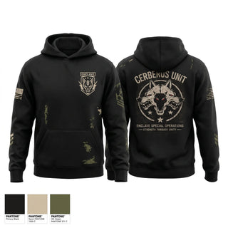Hoodie, Cerberus unit, E-Sports, Teamtime, Team time, sublimation, custom sports apparel, team uniforms, spirit wear, spiritwear, sports uniforms, custom shirts, team store, custom team store, fundraiser sports, apparel fundraiser