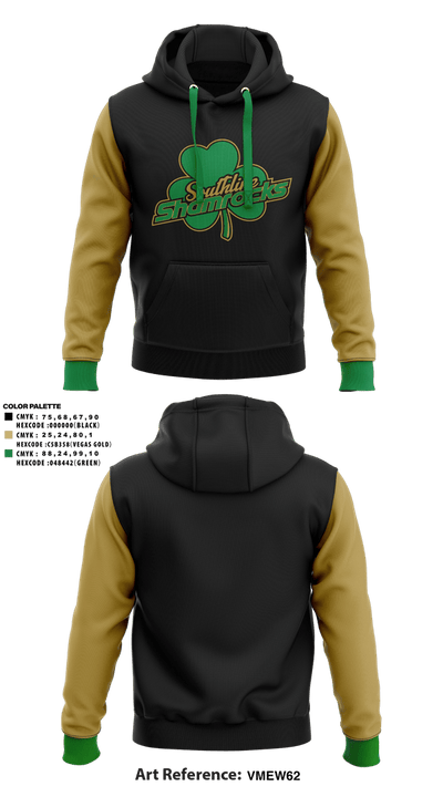 11U Southline Shamrocks 44607766 Hoodie - 21