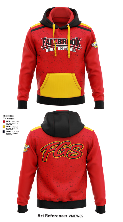 Fallbrook girls softball Hoodie - 5