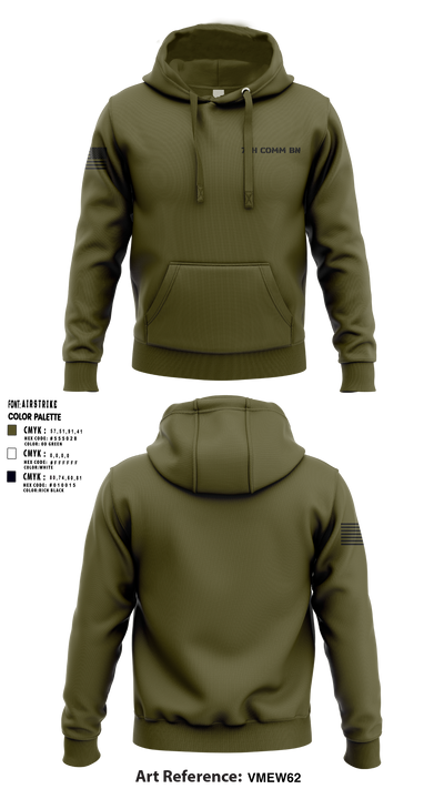 7th COMM BN 63544098 Hoodie - 1