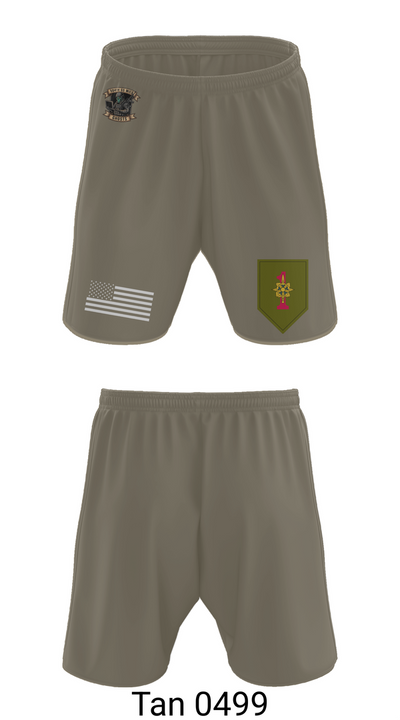 504th GS MICO 91776475 Athletic Shorts With Pockets - 69