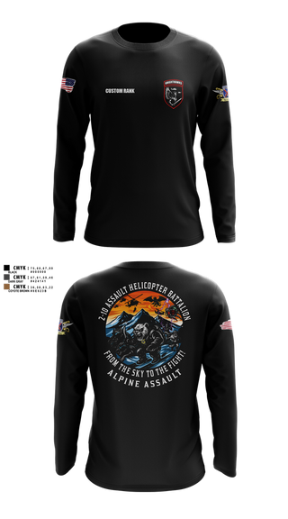 Long Sleeve Performance Shirt, 2-10 AHB Knighthawks, Spirit Store, Teamtime, Team time, sublimation, custom sports apparel, team uniforms, spirit wear, spiritwear, sports uniforms, custom shirts, team store, custom team store, fundraiser sports, apparel fundraiser