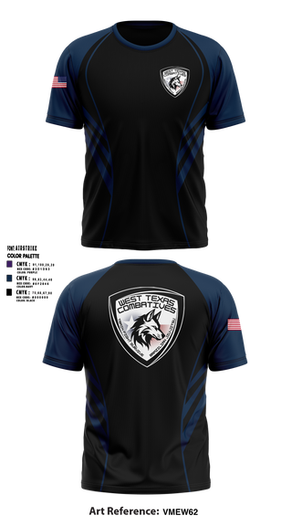 West Texas Combatives 59550585 Short Sleeve Rash Guard Shirt - 5