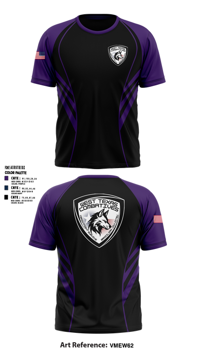 West Texas Combatives 59550585 Short Sleeve Rash Guard Shirt - 6