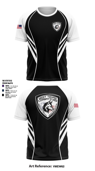 West Texas Combatives 59550585 Short Sleeve Rash Guard Shirt - 7