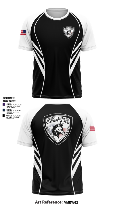 West Texas Combatives 59550585 Short Sleeve Rash Guard Shirt - 7