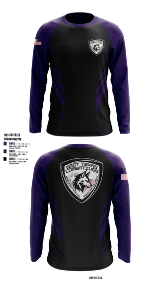 West Texas Combatives 59550585 Long Sleeve Rash Guard Shirt - 5