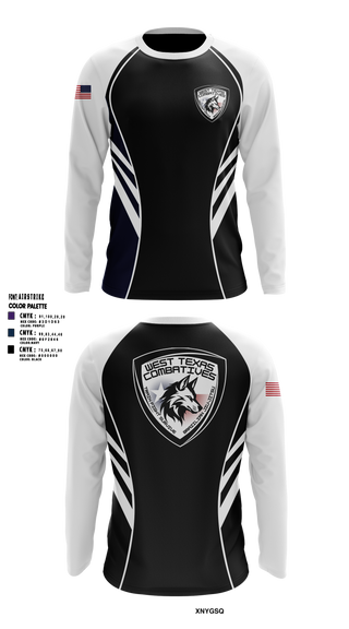 West Texas Combatives 59550585 Long Sleeve Rash Guard Shirt - 6