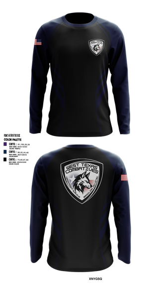 West Texas Combatives 59550585 Long Sleeve Rash Guard Shirt - 7