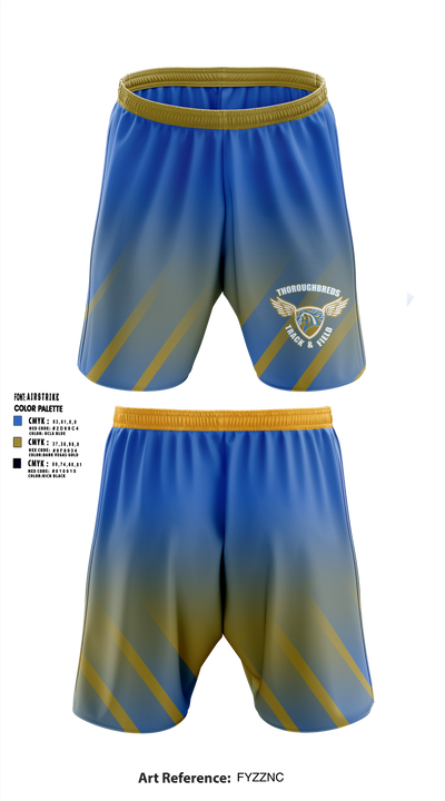 Thoroughbreds Track Club 31257976 Athletic Shorts With Pockets - 2