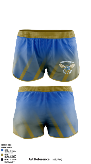Thoroughbreds Track Club 31257976 Track Shorts - 2