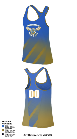 Thoroughbreds Track Club 31257976 Tank Top - 3
