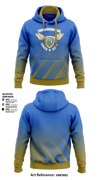 Thoroughbreds Track Club 31257976 Hoodie - 2