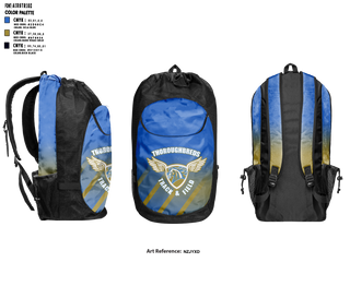 Thoroughbreds Track Club 31257976 Gear Bag - 2
