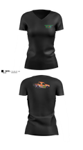 Rubberneck Racing 33186626 Women's Long Sleeve V-neck Shirt - 100