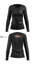 Rubberneck Racing Women's Long Sleeve V-neck Shirt - 1