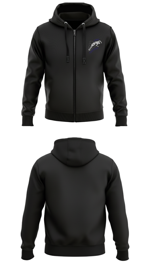 Central Mass Diving 20852807  Zip Hoodie - 1