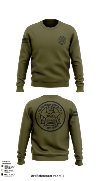 HCPA Swat 1437477 Crew Neck Sweatshirt - 104