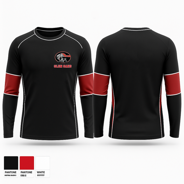 Glen oaks Long Sleeve Performance Shirt 1