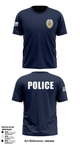 North Branch Police Dept. 88916958 Short Sleeve Performance Shirt - 2