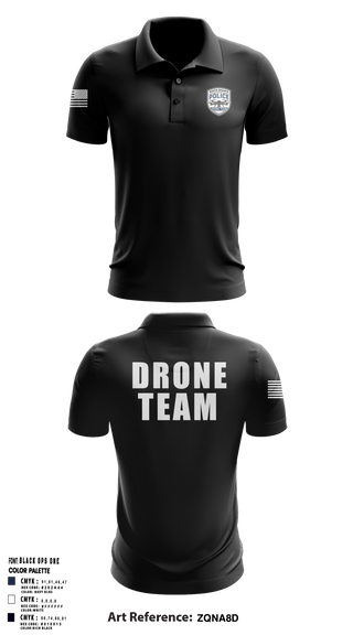 North Branch Police Dept. 88916958 Short Sleeve Performance Polo - 5